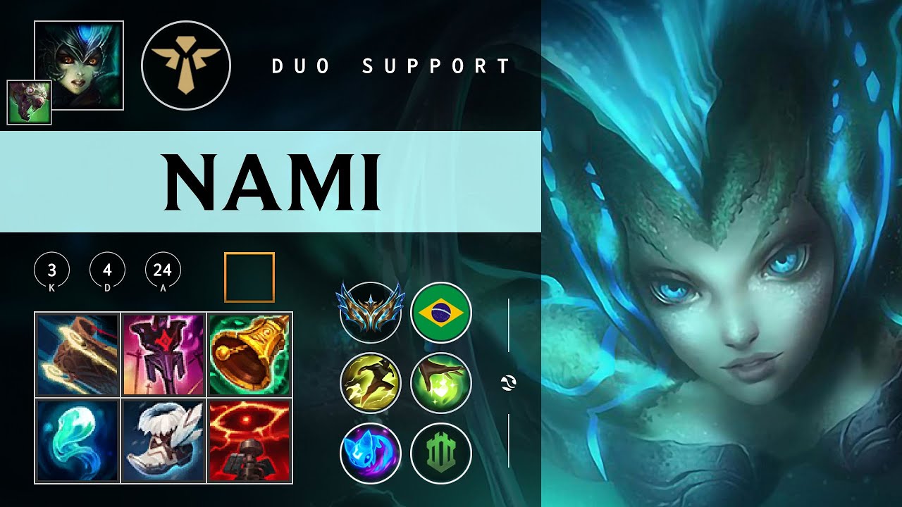 Nami Support vs Taric - BR Challenger Patch 26.02