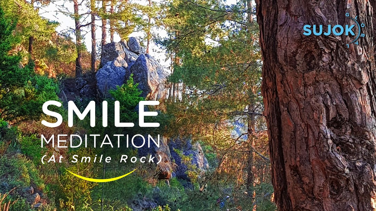 Smile meditation on Smile Rock🏞️😊