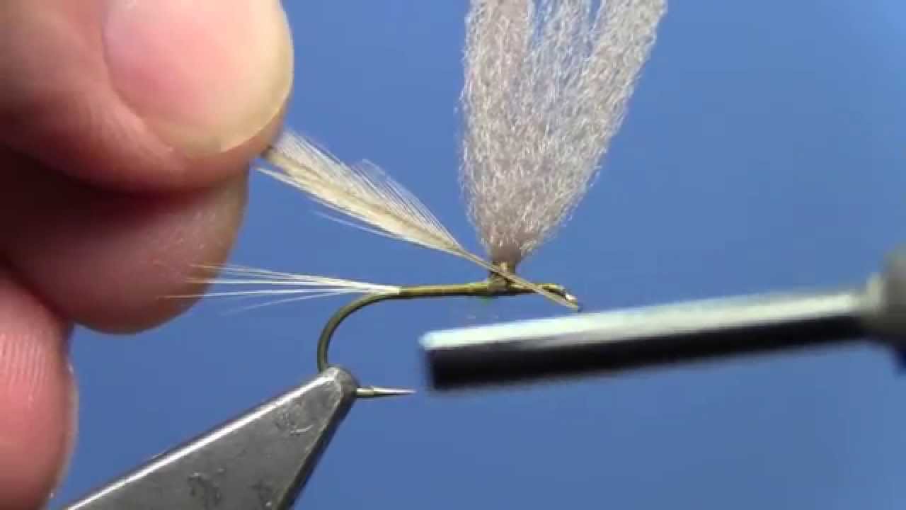 Fly Tying with Hans- Parachute Blue Wing Olive
