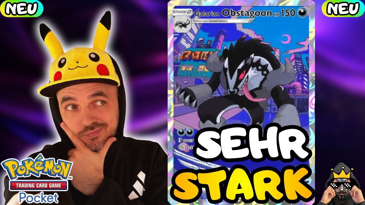 🐕 WIR BRAUCHEN SCHADEN FÜR UNSER GALAR BARRIKADAX @MaskedZorua! 🔮 | Pokemon TCG Pocket