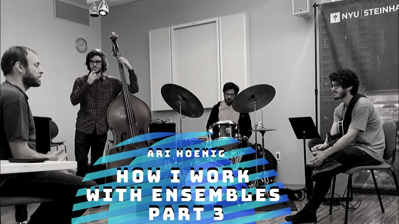 How I work with ensembles (Part 3)