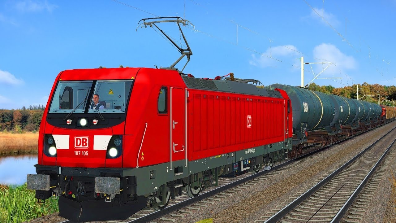 Let's Play Train Simulator 2018 | ICE Abschleppen | BR 187 TRAXX 3 | Last Mile | Berlin - Leipzig