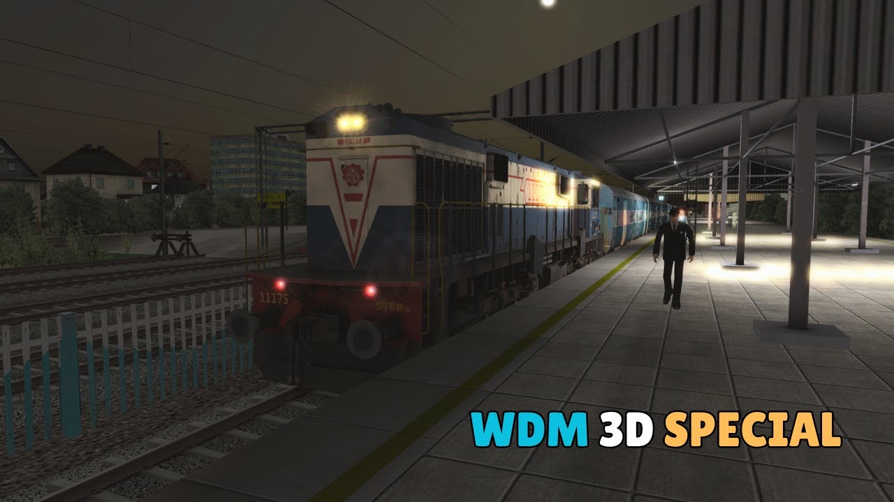 14627 NDLS JUC EXPRESS in Train Simulator Classic | WDM 3D SPECIAL | Sirhind to Ludhiana station