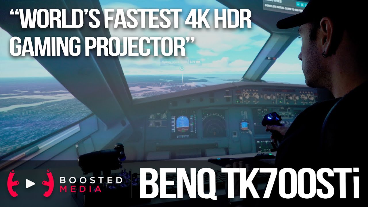 ОБЗОР «Самого быстрого в мире игрового проектора 4K HDR» — BENQ TK700STI