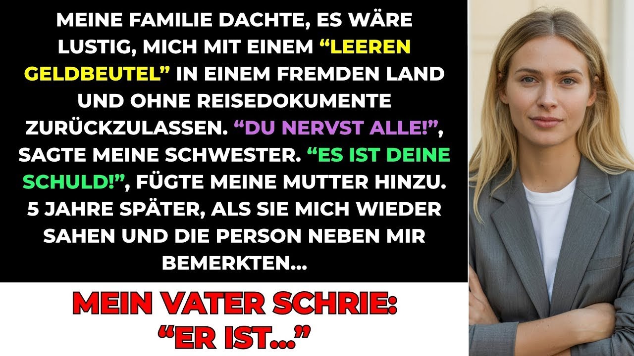 Meine Familie Lie&szlig; Mich Im Ausland Zur&uuml;ck &ndash; Als ＂Scherz＂  Doch Als Wir Uns Wiedersahen&hellip;