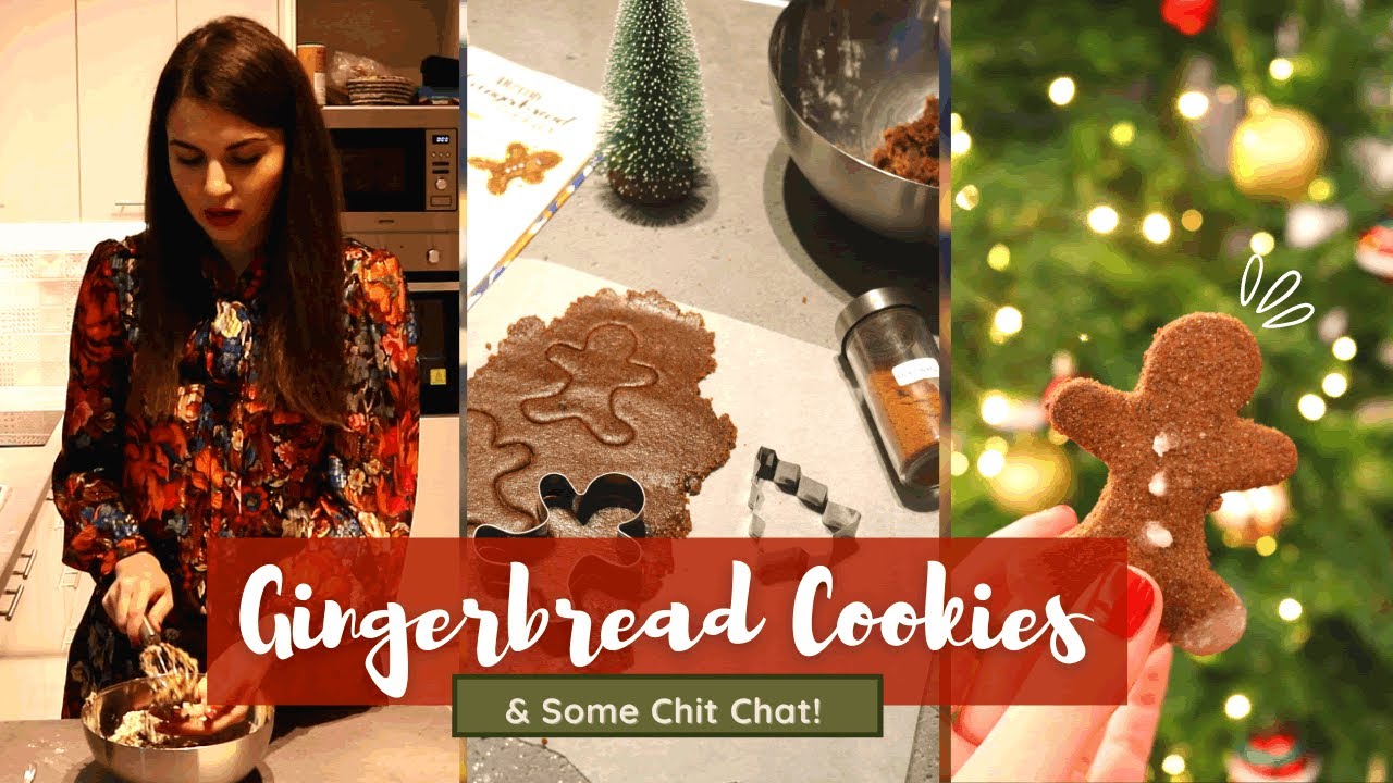 Υγιεινά GINGERBREAD COOKIES & Συζήτηση! 🎄✨