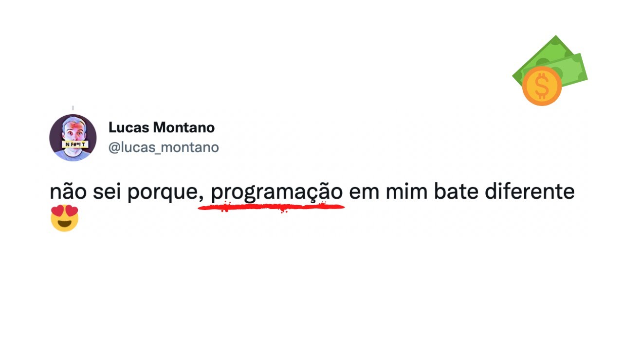 PROGRAMAÇÃO POR DINHEIRO