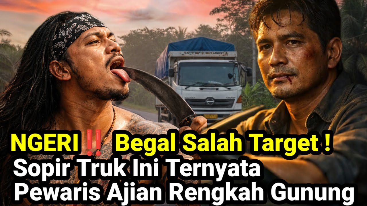 DUEL MAUT DI LINTAS SUMATERA‼️ SOPIR TRUK  BANGKITKAN  ILMU LELUHUR SAAT DIJEBAK KOMPLOTAN BEGAL 