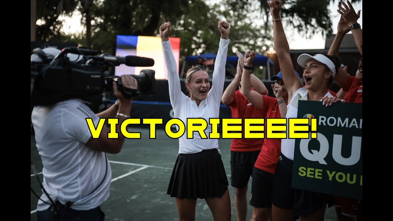 Ce victorie! România a învins Ucraina și s-a calificat la turneul final al Billie Jean King Cup
