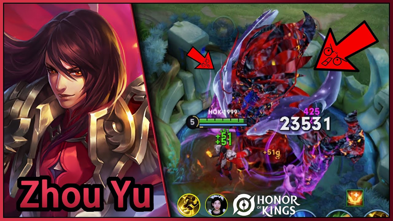 Zhou Yu ｜Skill rework and skill adjustment｜Reestruturação de habilidade e ajuste de habilidade｜HOK