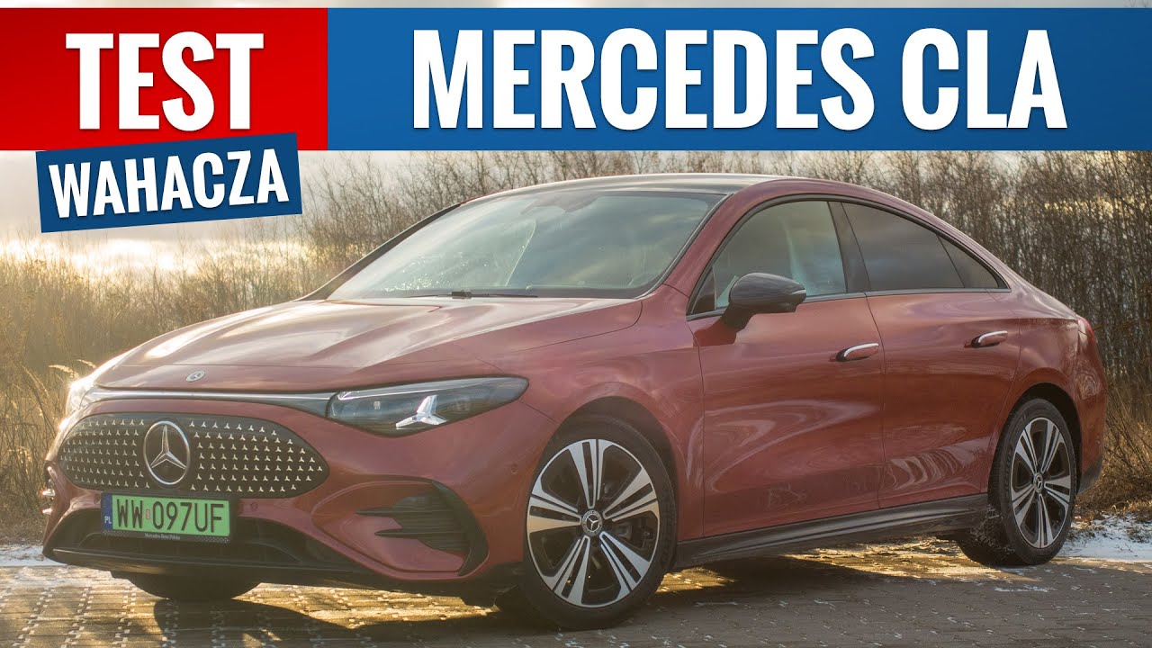 Mercedes CLA 250+ 2026 - TEST PL (272 KM 85 kWh) Ma wyraźne plusy, ale i kilka zmian na minus