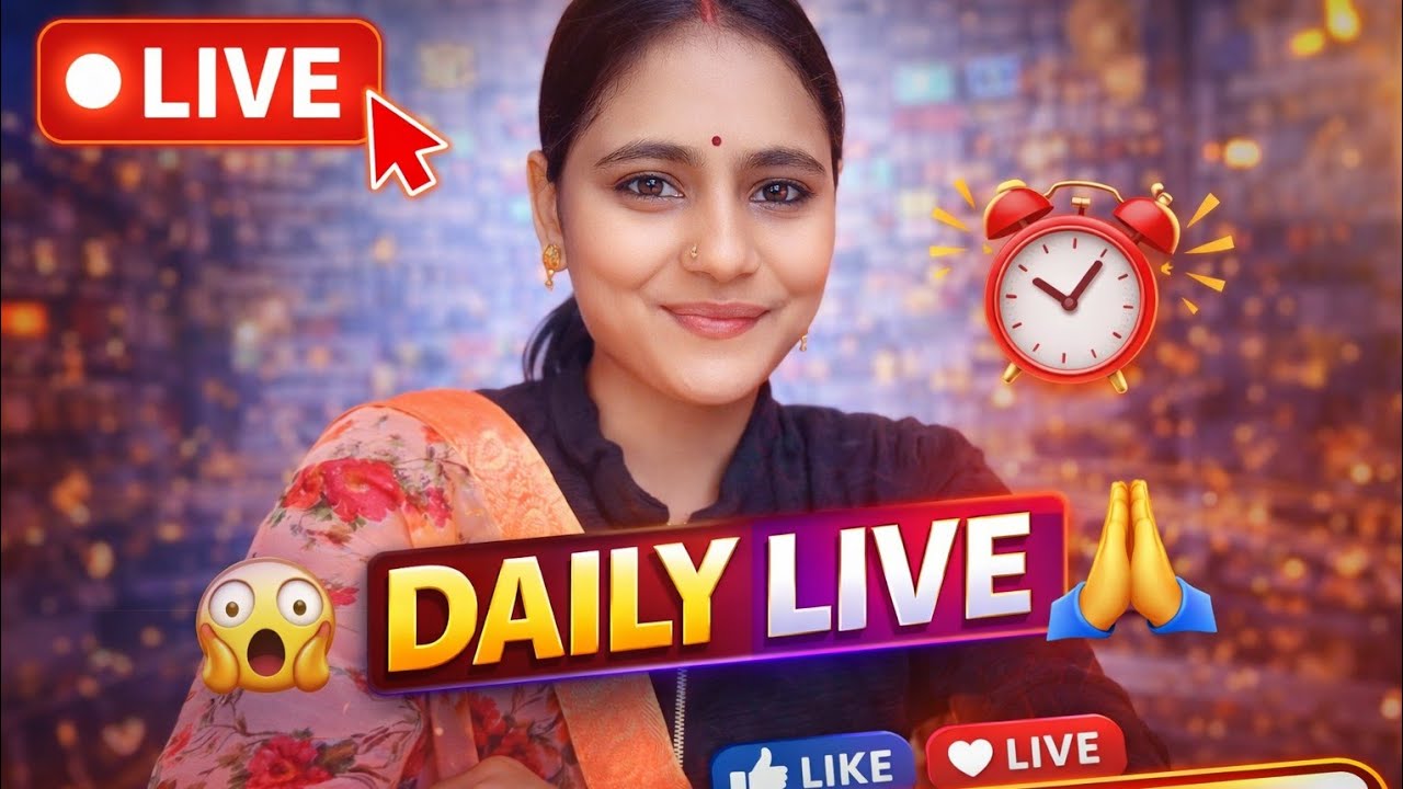 आज की धमाकेदार लाइव में आप सभी का स्वागत है चैनल को सब्सक्राइब करें 💯