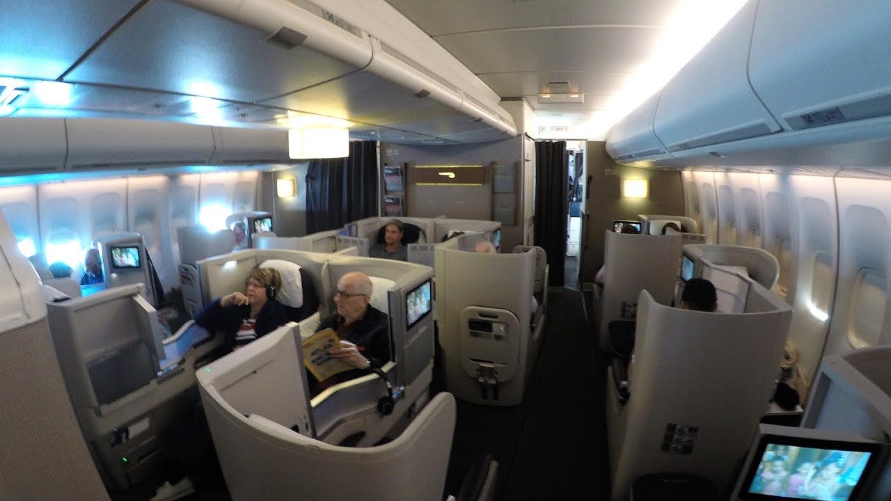 British Airways 747-400 Club World San Diego to London