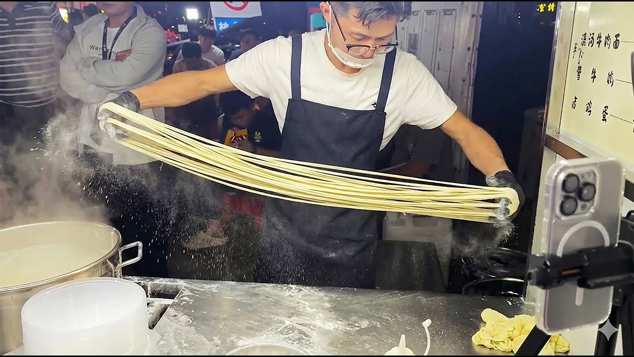 🔴 LIVE : Noodle Master Lanzhou Beef Noodles 中華料理 중국 길거리 음식! #chinesestreetfood #chinacuisine