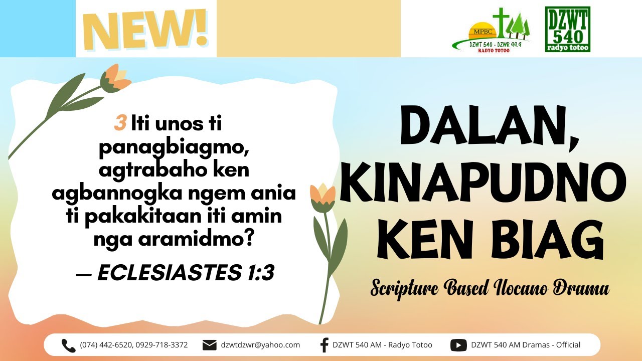 Dalan, Kinapudno ken Biag - January 23, 2026 #DZWTDramasOfficial