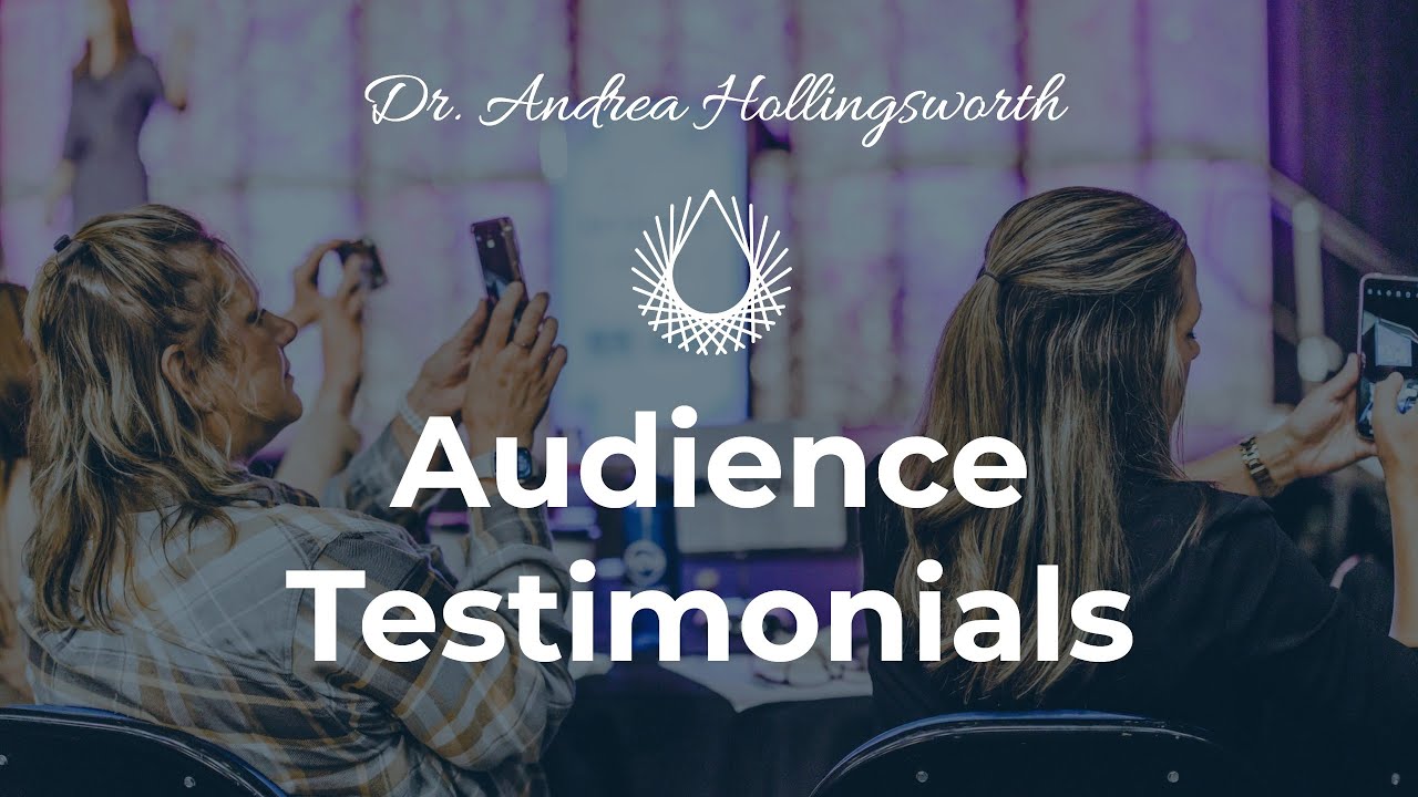 Dr. Andrea Hollingsworth | Audience Testimonial Reel | The Compassion Advantage