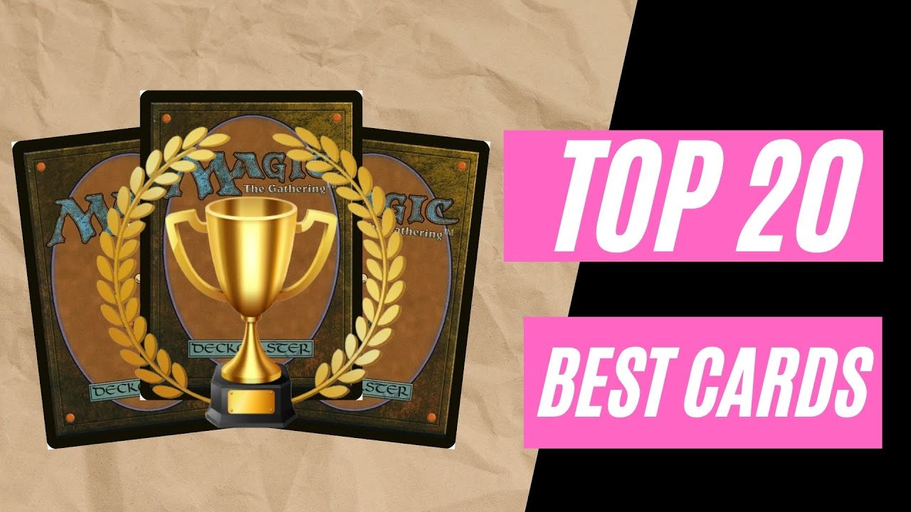 BEST CARDS in OLD SCHOOL magic mtg according to DATA