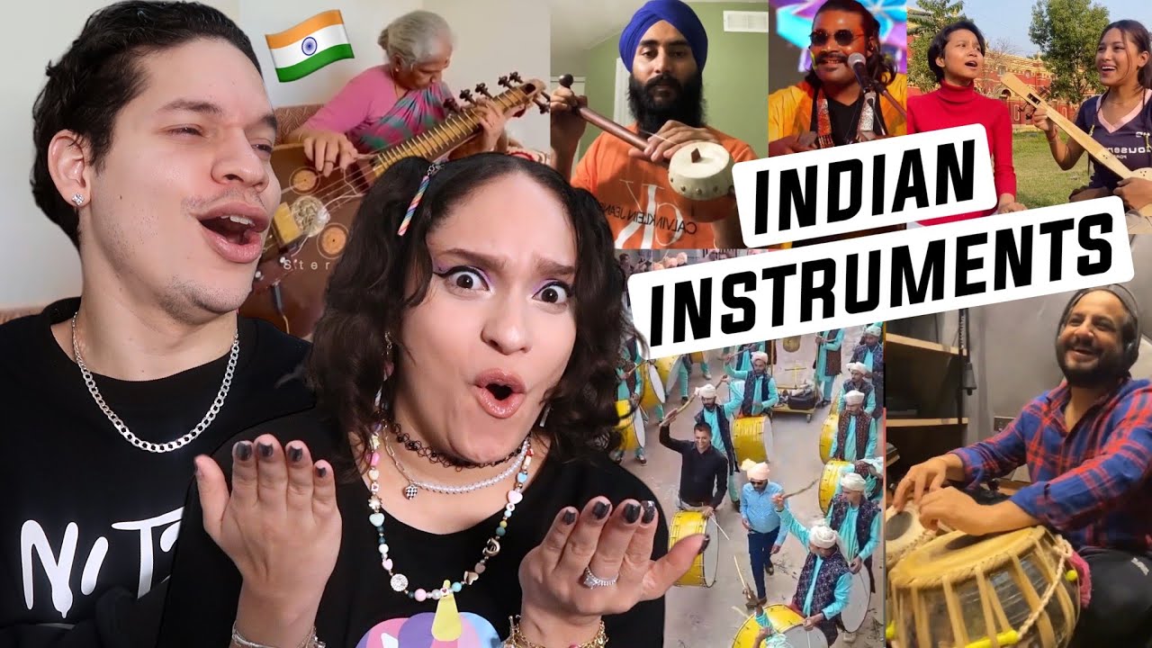 Latinos react to 'Mind Blowing Indian Instruments for the first time!