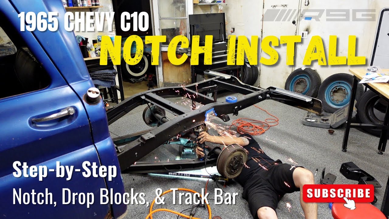 1965 Chevrolet C10 Shortbed Simple Step by Step C-Notch Installation