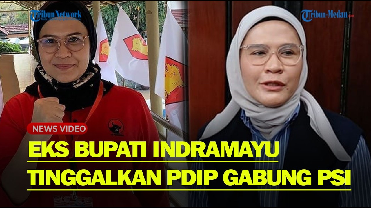 DATANGI Rumah Jokowi Eks Bupati Indramayu  Tinggalkan PDIP Gabung PSI