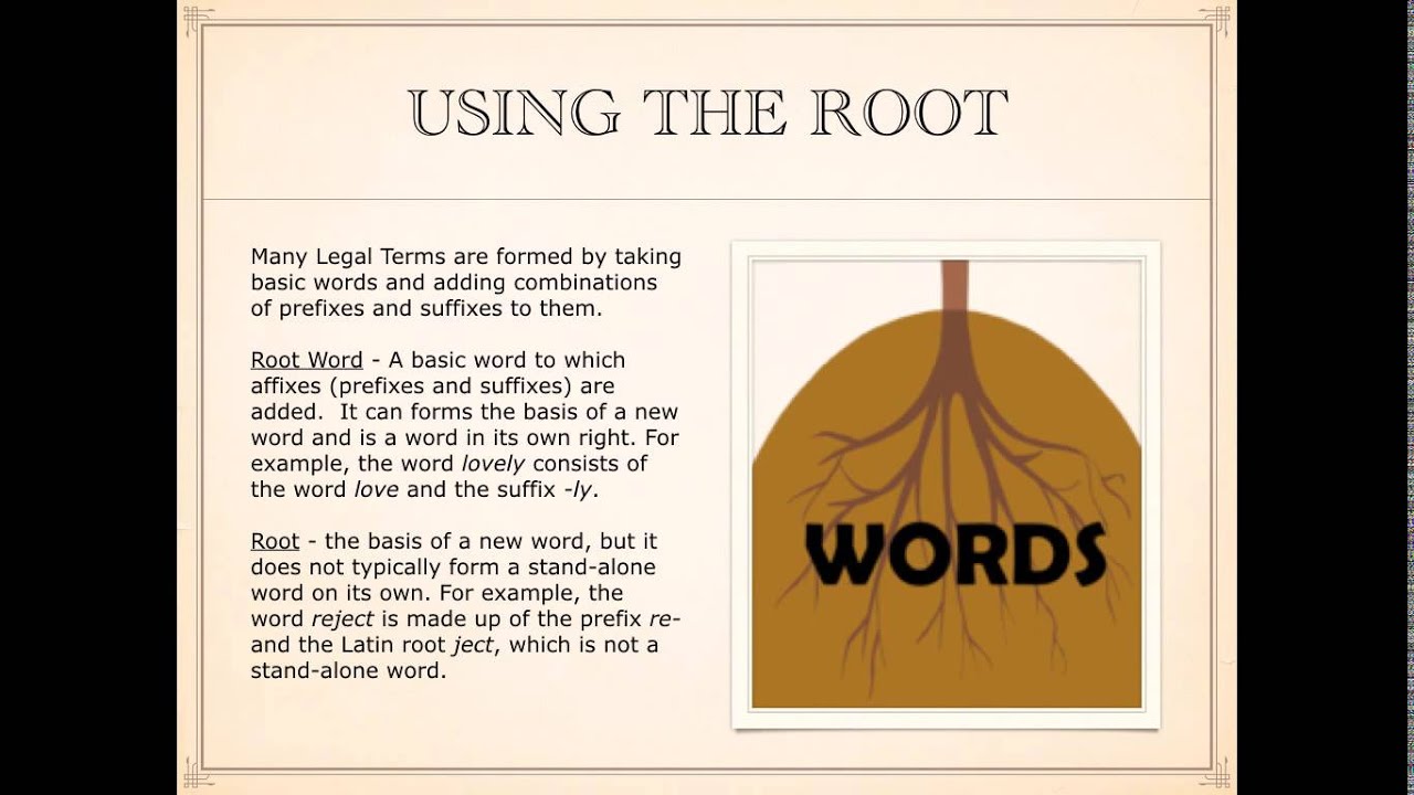 Legal Terminology - Tackling Latin and Commonly Used Terms