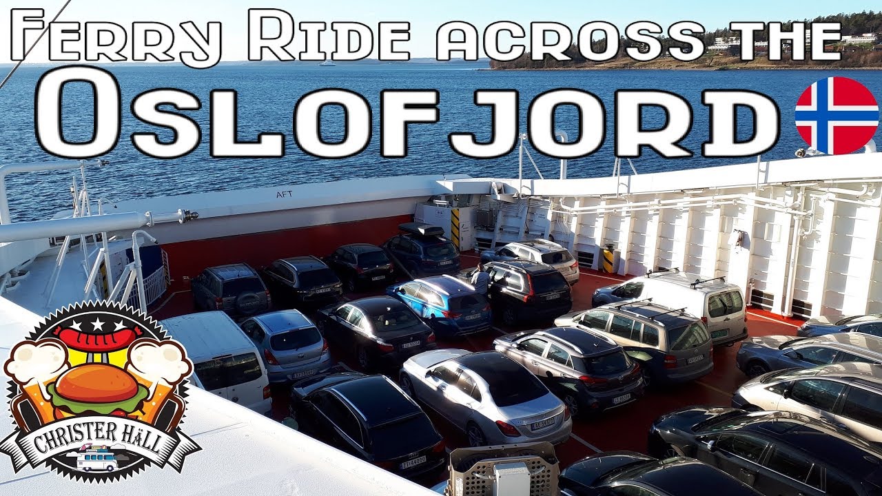 A Sunny FERRY RIDE Across the Oslofjord, Norway.
