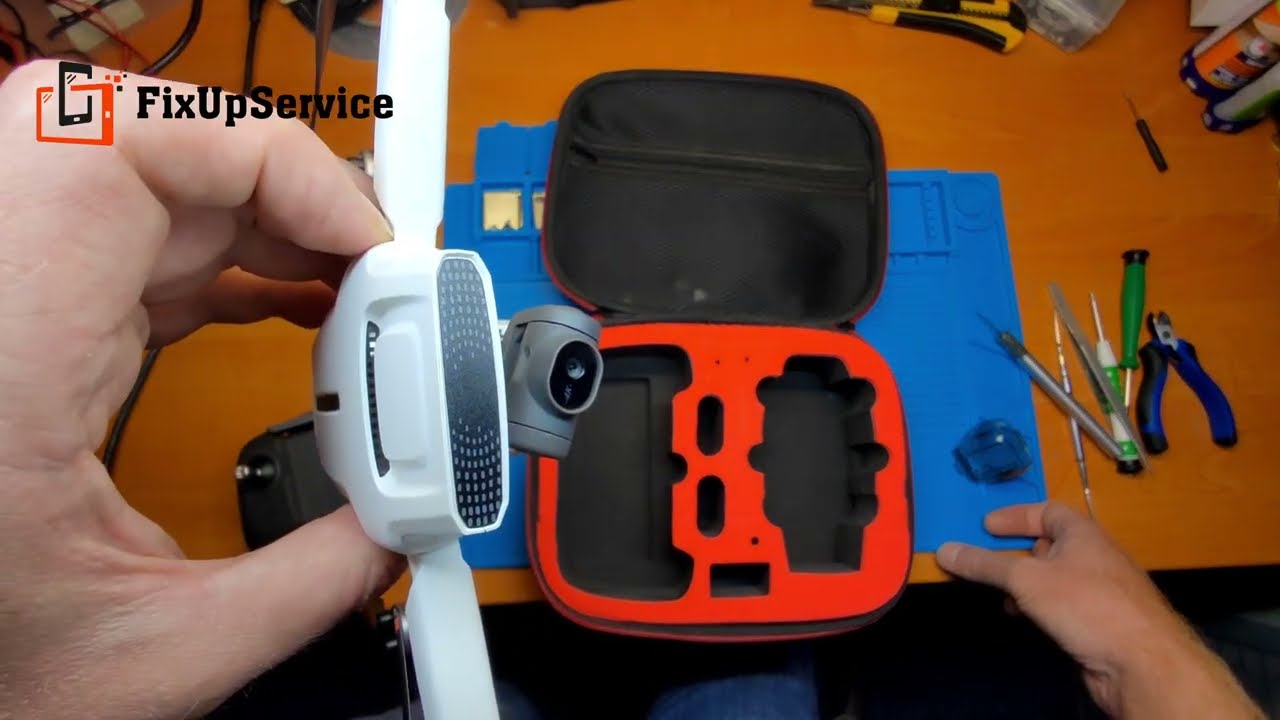 Ремонт камеры Fimi X8 mini необычная неисправность