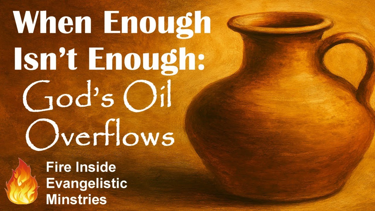 When Enough Isn’t Enough: God’s Oil Overflows (Isaiah 61:1-3)