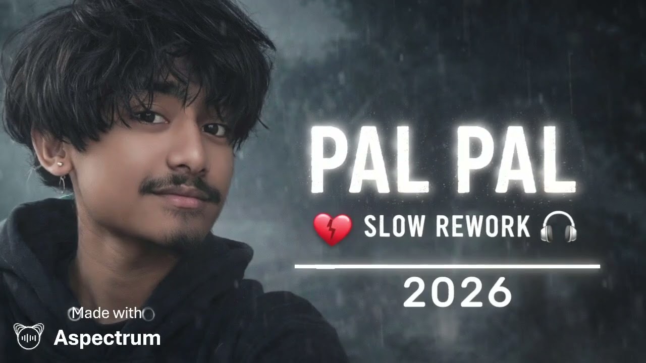 PAL PAL 💔 | Slow Rework | Sad Lo-Fi Song | Suno AI | Headphone 🎧 Feel