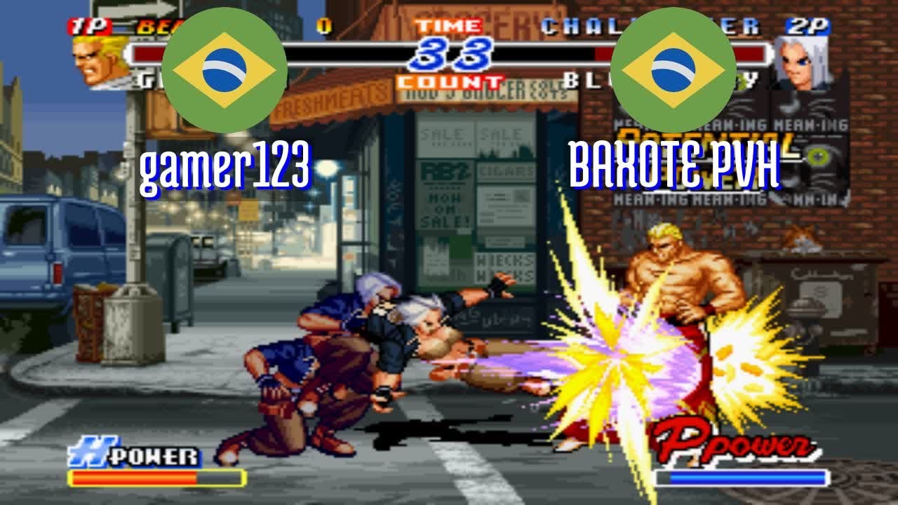 FT5 @rbff2h: gamer123 (BR) vs BAXOTE PVH (BR) [Real Bout Fatal Fury 2 rbff2 Fightcade] Feb 3