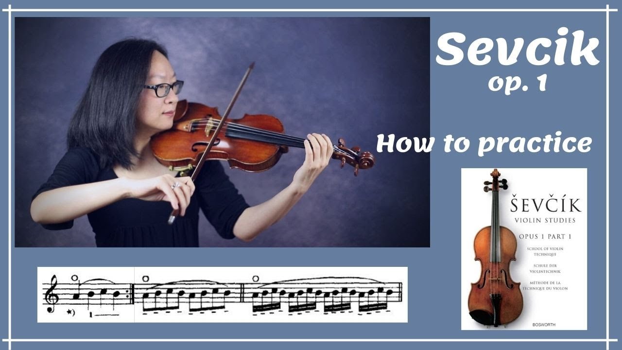 Sevcik Op. 1 mm. 4-6 (Best Finger Exercises) | 세브칙 바이올린 손가락 연습 (4-6마디)