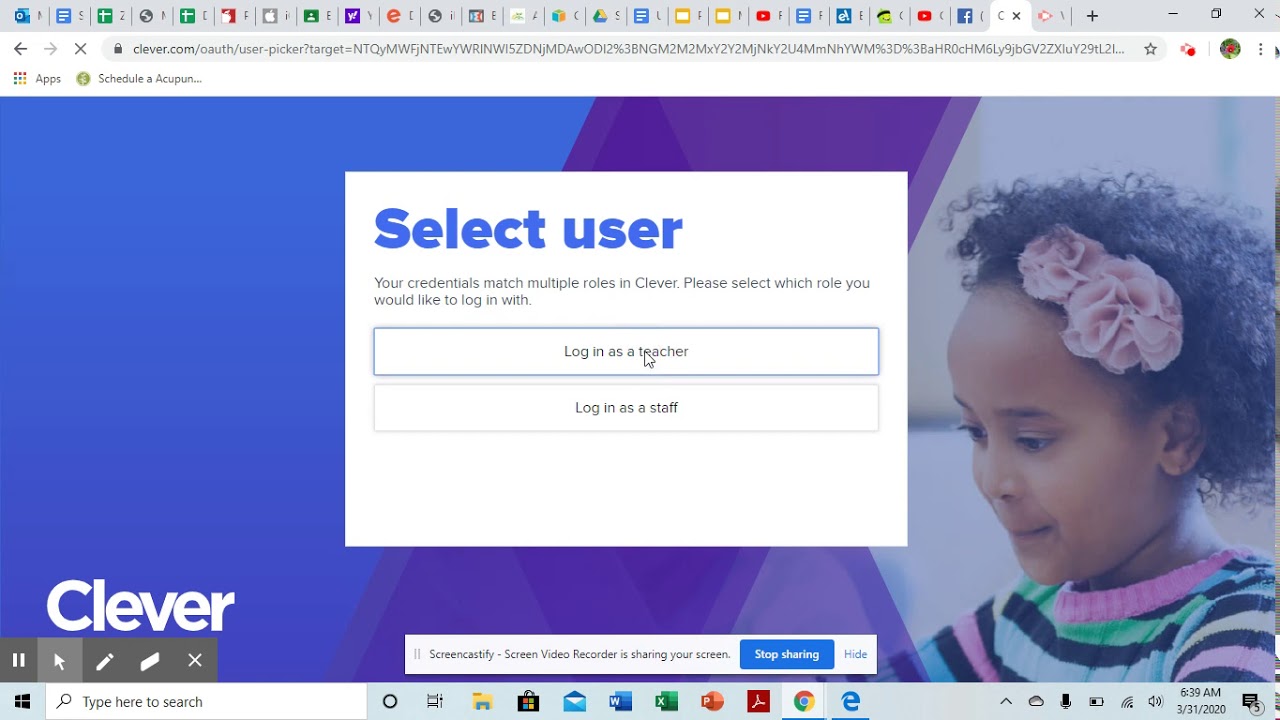 How to log onto Clever