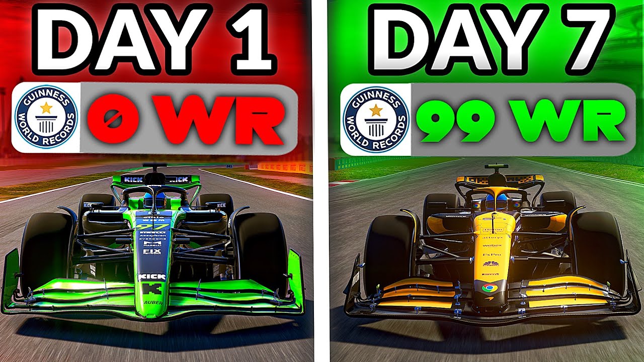 How Many F1 24 World Records Can I Break In ONE WEEK?
