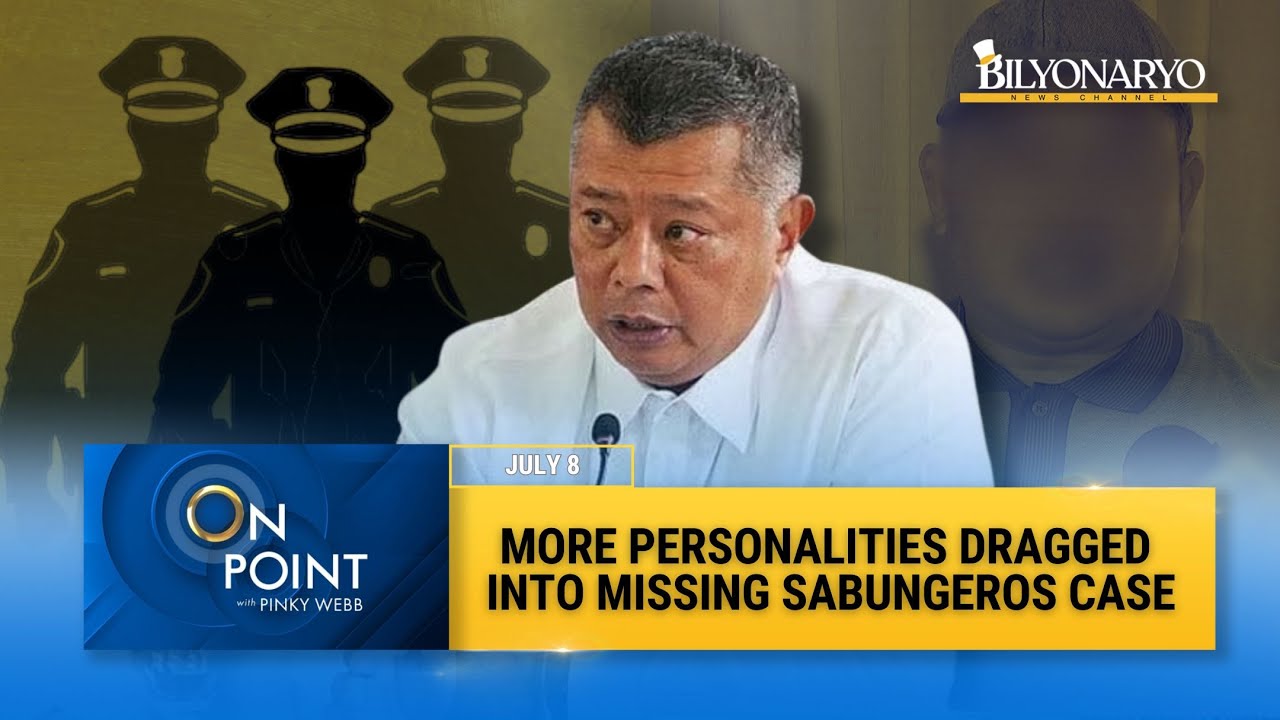 On Point: Missing Sabungeros controversy deepens: More personalities dragged in [Replay]