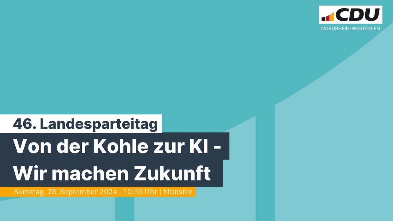 46. Landesparteitag der CDU Nordrhein-Westfalen