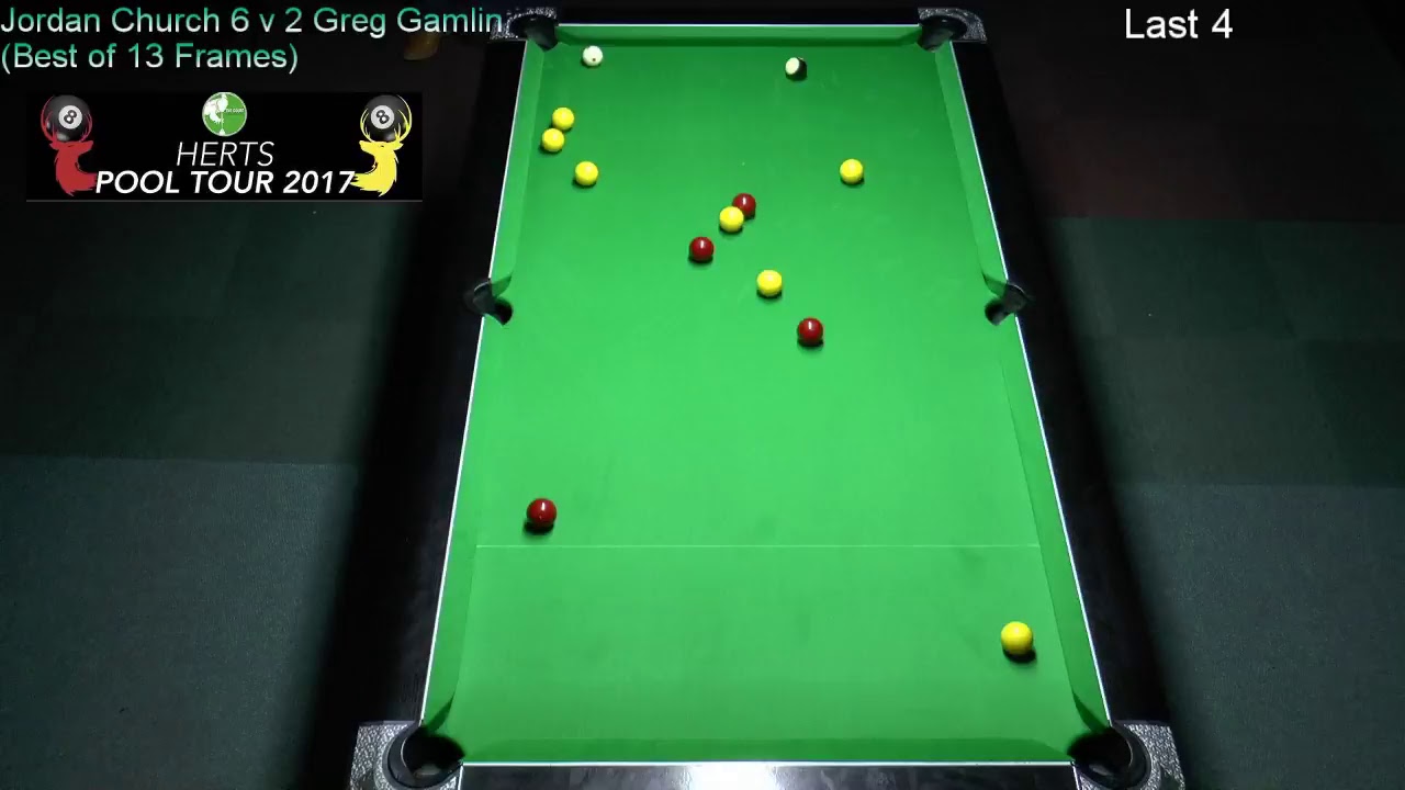 Herts Tour 1 Live Stream SemiFinal (Jordan Church v Gregb Gramlin)
