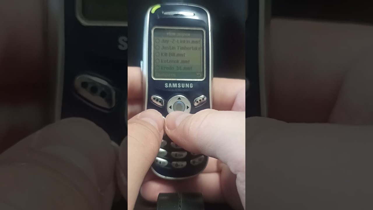 Полифоническая музыка на Samsung x100 (часть 1) #samsung #retro #mobile #sound