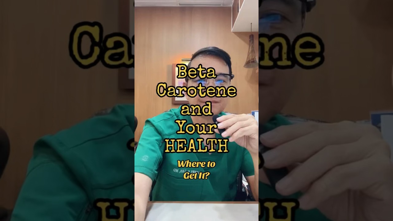 What Can Beta Carotene Do To Your Health #fruits #veggies #betacarotene #docgerrytan