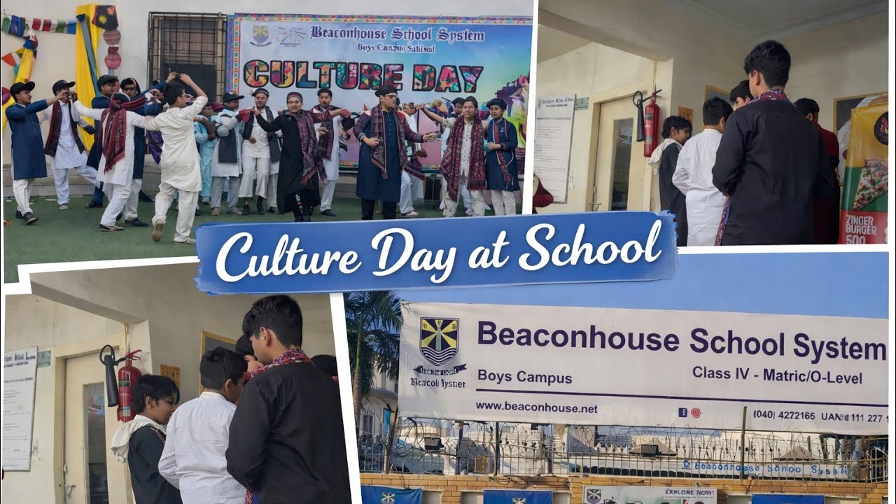 Culture Day at school 🏫 Beaconhouse Sahiwal