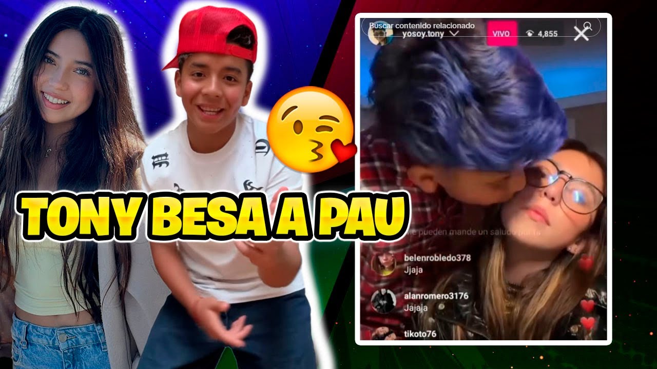 TONY Y PAU ERAN MUY FELICES Y NO LO SABÍAN  - DIRECTO ELIMINADO DONDE SE BESAN MUCHO