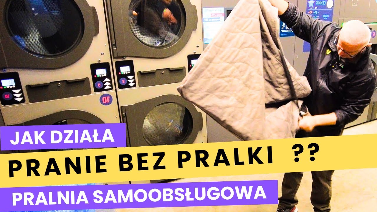 JAK DZIAŁA PRALNIA SAMOOBSŁUGOWA // ILE TO KOSZTUJE // LAUNDROMAT