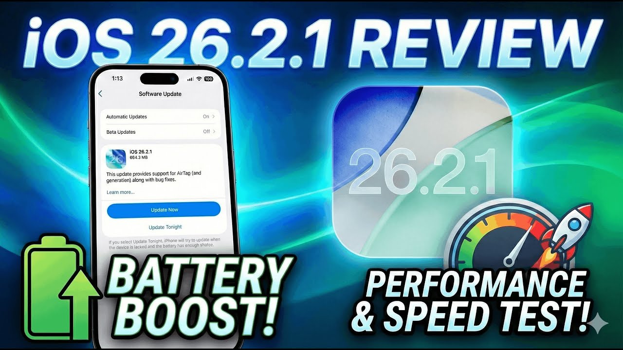 Should You Install iOS 26.2.1? Battery & Performance Tested!