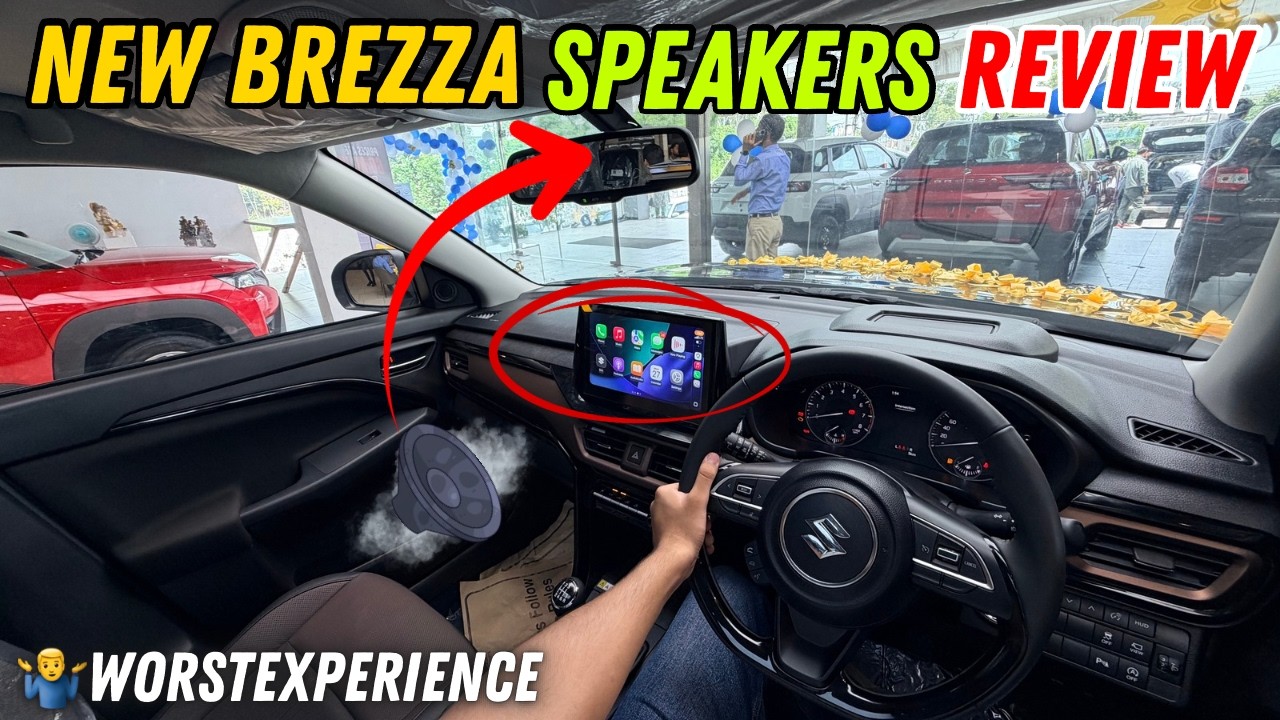 They Only Disappoint You 🤦&zwj;♂️ Brezza 2026 Speaker 🔈 Test
