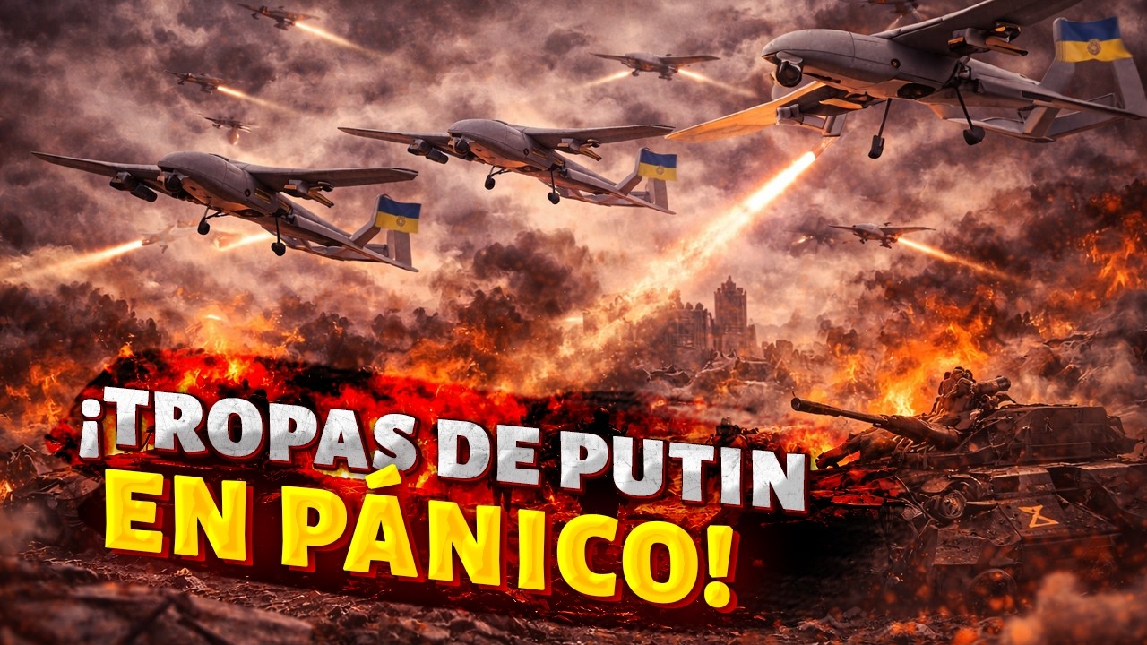 ¡Revolución AÉREA! Los DRONES de Ucrania ARRASAN el FRENTE ruso