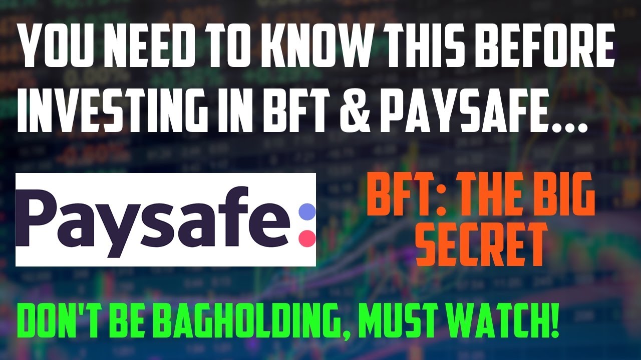 BFT & Paysafe... Why is everyone ignoring this? Foley SPAC stock analysis | Investors MUST watch