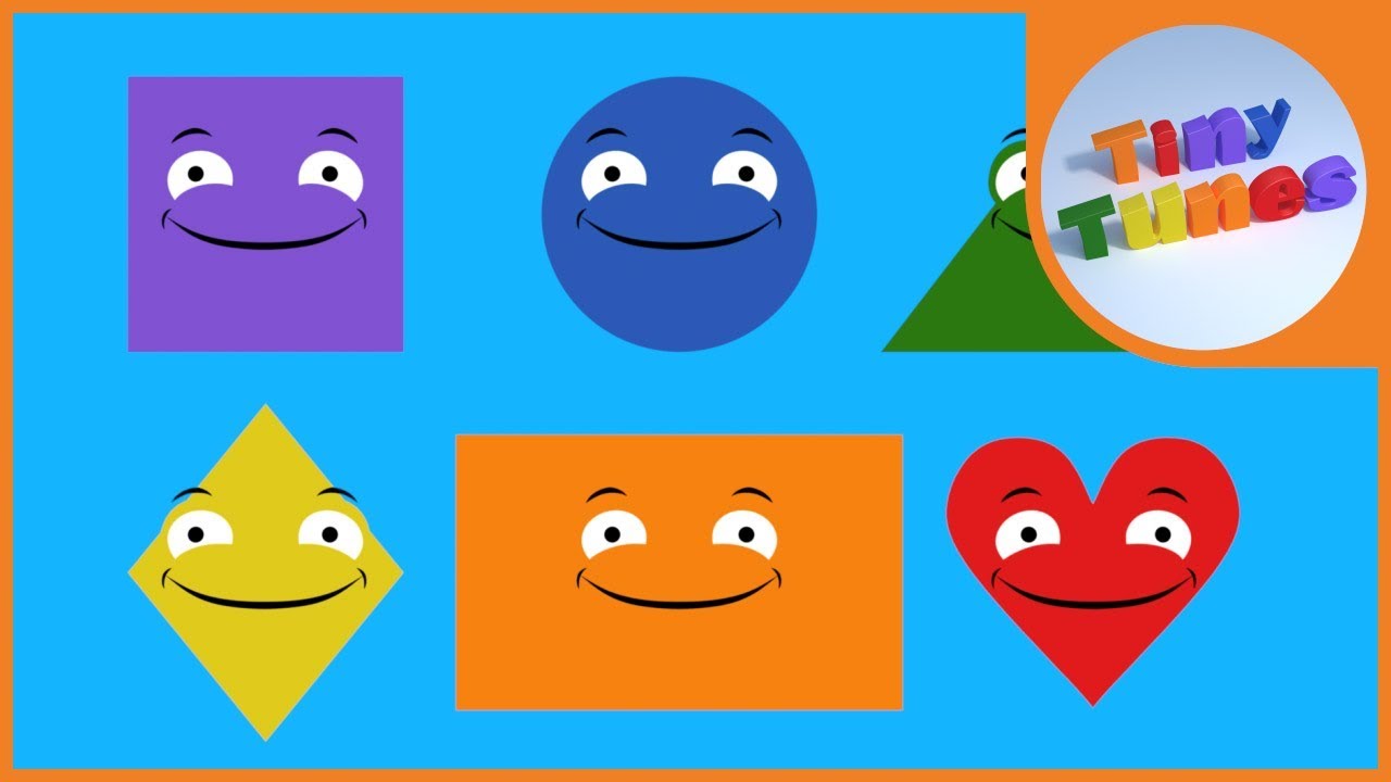 Shape Song  | Learn Shapes | Tiny Tunes