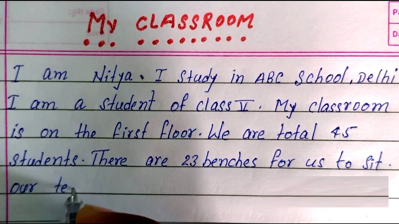 my classroom essay | easy essay on my classroom | how to write essay on my classroom | essay writing