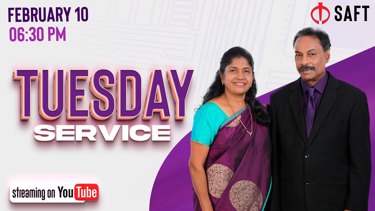 🔴Live | Tuesday Evening Service | 10 Feb 2026