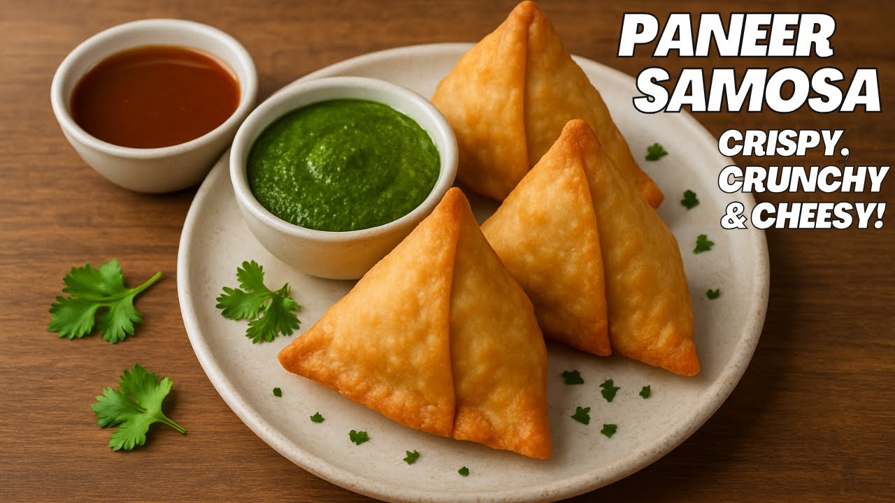 Paneer Samosa Recipe | Make Paneer Samosa Like Market | Crispy Paneer Samosa at Home #samosarecipe