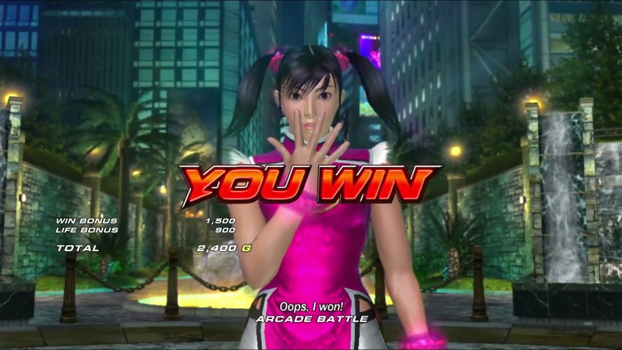 TEKKEN 6 XIAOYU Arcade Battle Playthrough